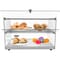 Koolmore -  22" Commercial Countertop Bakery Display Case with Front Curved Glass and Rear Door - 1.5 cu. ft. DC-2C - alternate 5